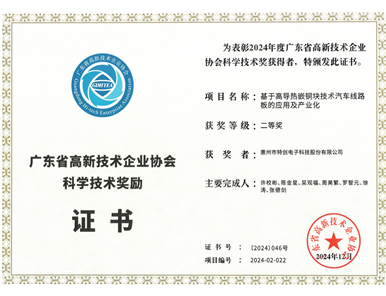 2024年 广东省高企协会科学技术奖二等奖